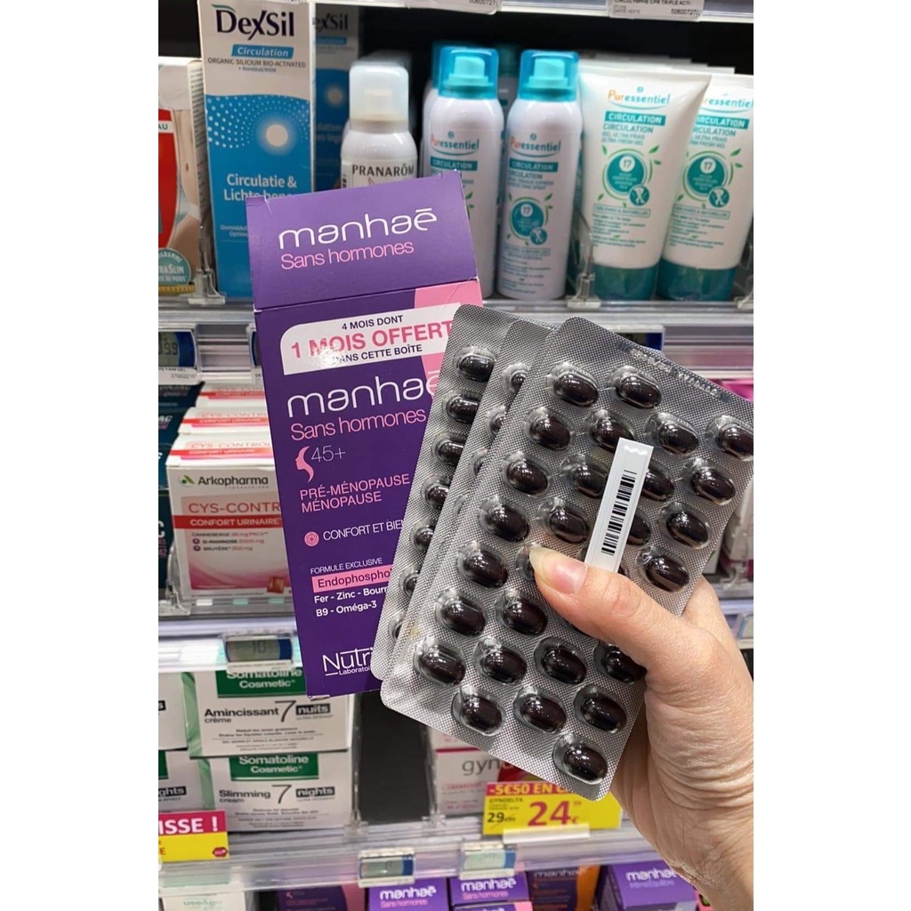 Viên nội tiết tố nữ Nutrisante MANHAE - Pháp