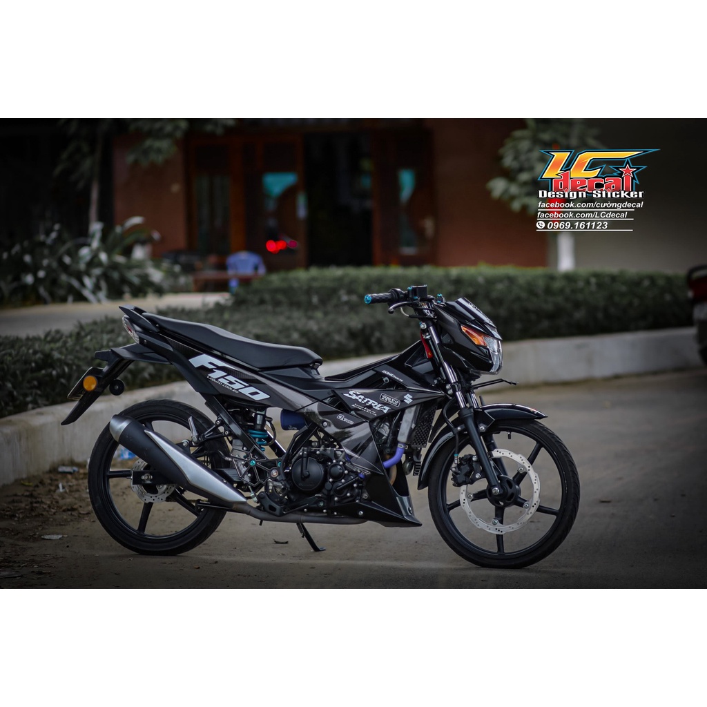 tem rời satria xám đen cover