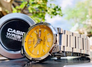 Đồng hồ nam dây thép không gỉ Casio - MTP-E119D