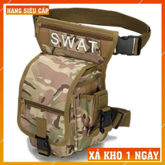 Túi Đeo Chéo Nam - Túi Đeo Hông Bụng Thể Thao SWAT