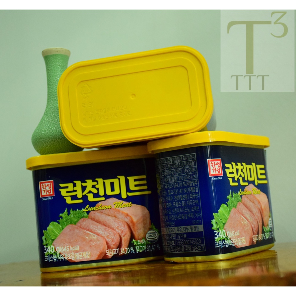 Thịt Heo Hộp Kiểu Mỹ, Thịt Hộp Ăn Liền, Thịt Hộp HanSung Hàn Quốc - HSD 08/2024 | BigBuy360 - bigbuy360.vn