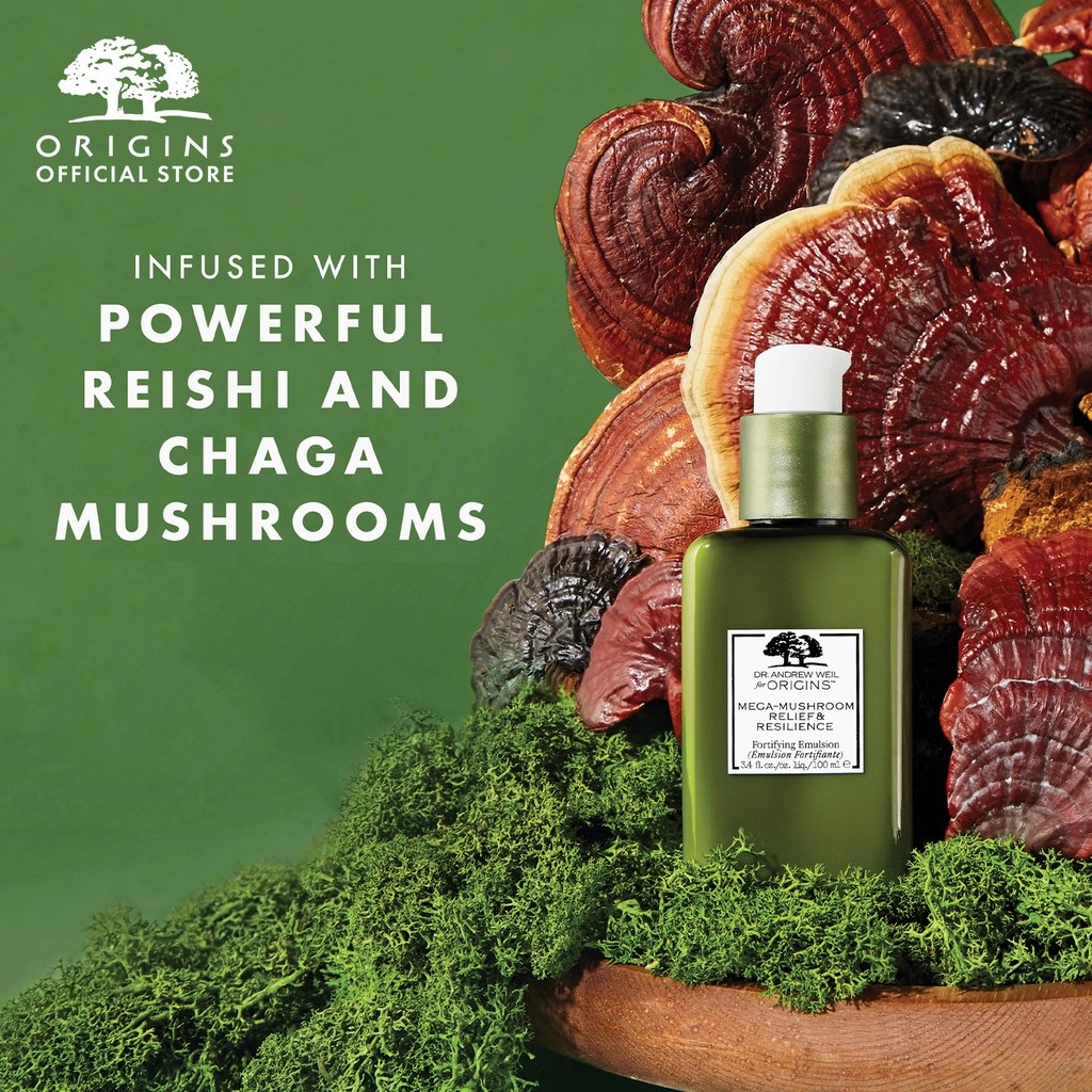 ORIGINS 🌿 Sữa dưỡng làm dịu da Mega-Mushroom Weightless Hydrating Moisturizer