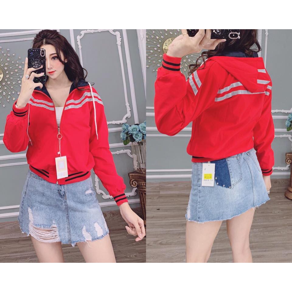 ÁO KHOÁC NỮ DÙ LỤA THỂ THAO SIÊU NĂNG ĐỘNG | BigBuy360 - bigbuy360.vn