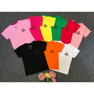 Áo cotton cổ tim thêu guc bt