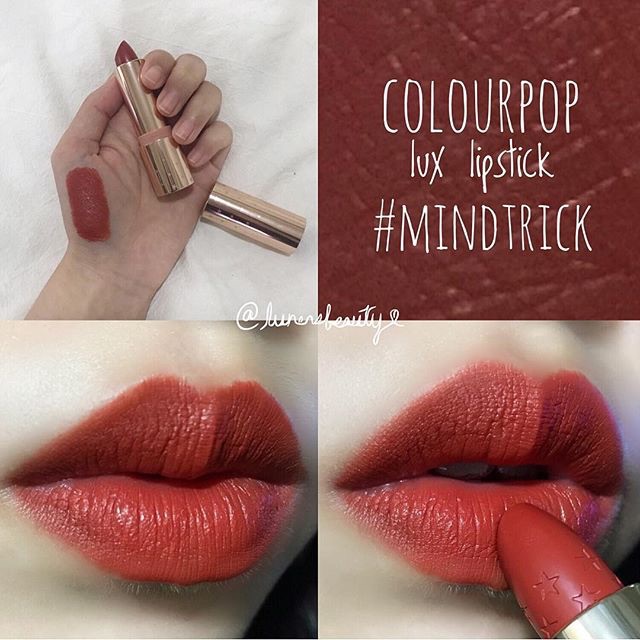 Dòng son thỏi Lux của Colourpop