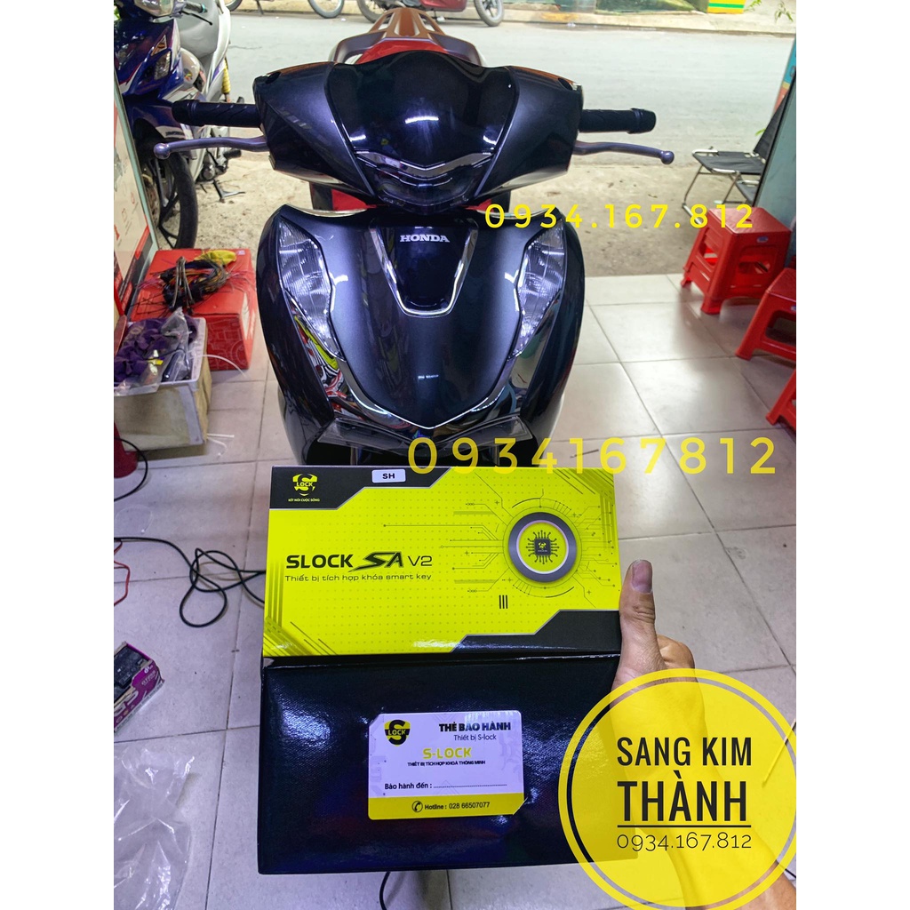 Thiết Bị Nâng Cấp Chống Cướp 2m Xe HONDA SH 125i/150i 2022 2023 2024 Cao Cấp