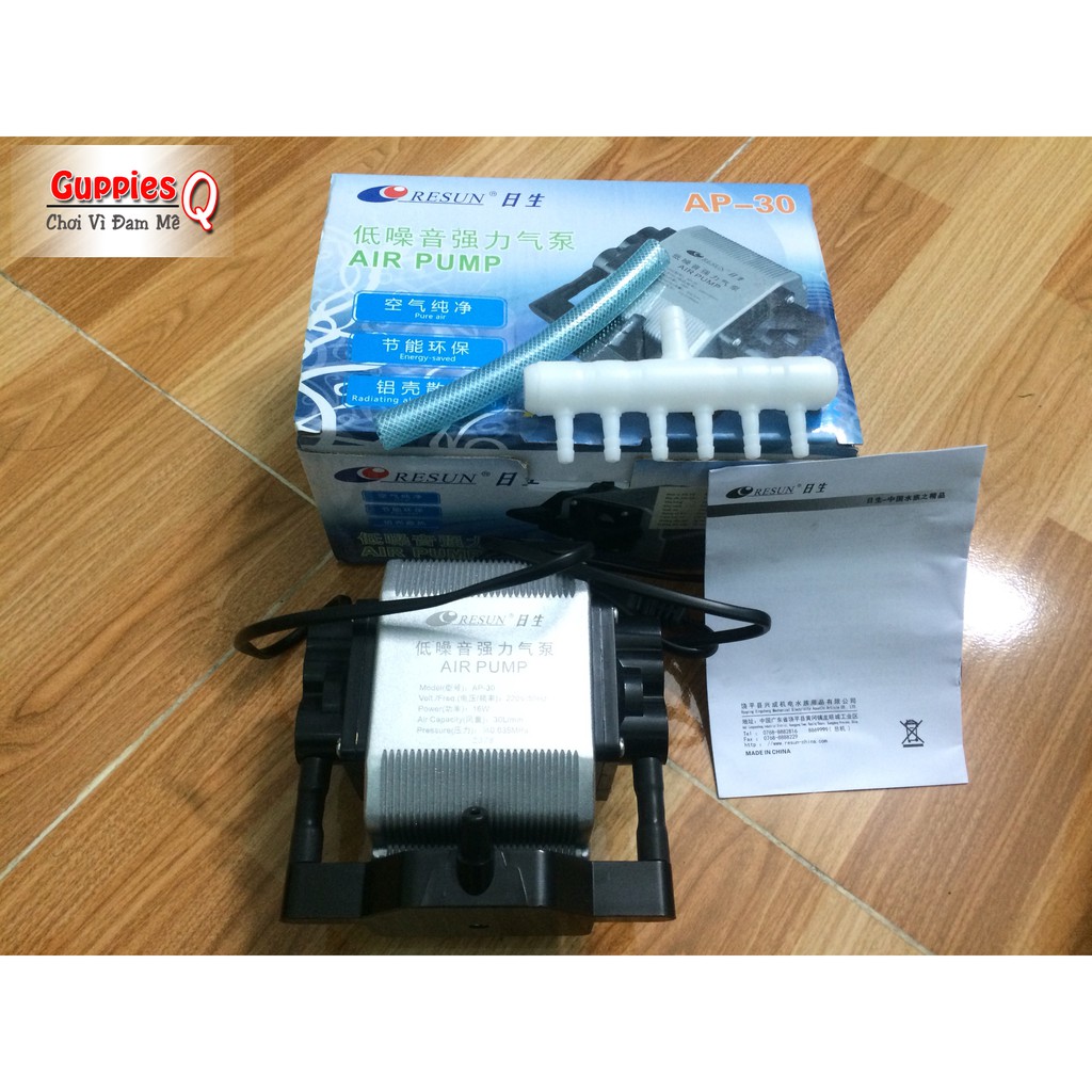 Máy Sủi Oxy 6 Vòi Resun AP30 / AP50  AP 30 / AP 50