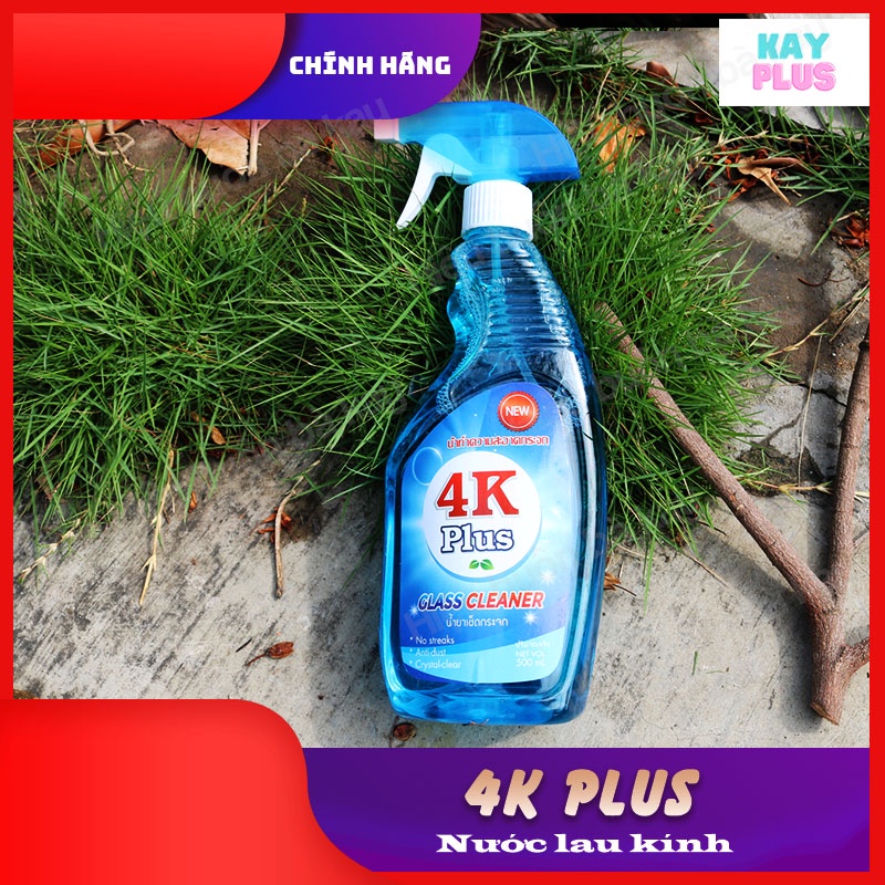 Nước lau kính 4K Plus  - 500ml