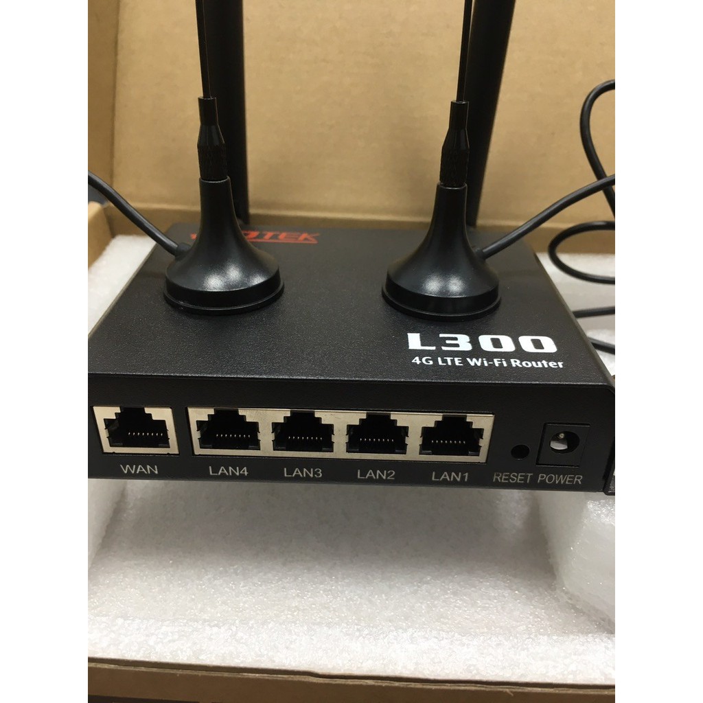 Bộ phát Wifi 3G/4G LTE APTEK L300 tốc độ 150Mbps. 1 WAN + 4 LAN Hàng chính hãng