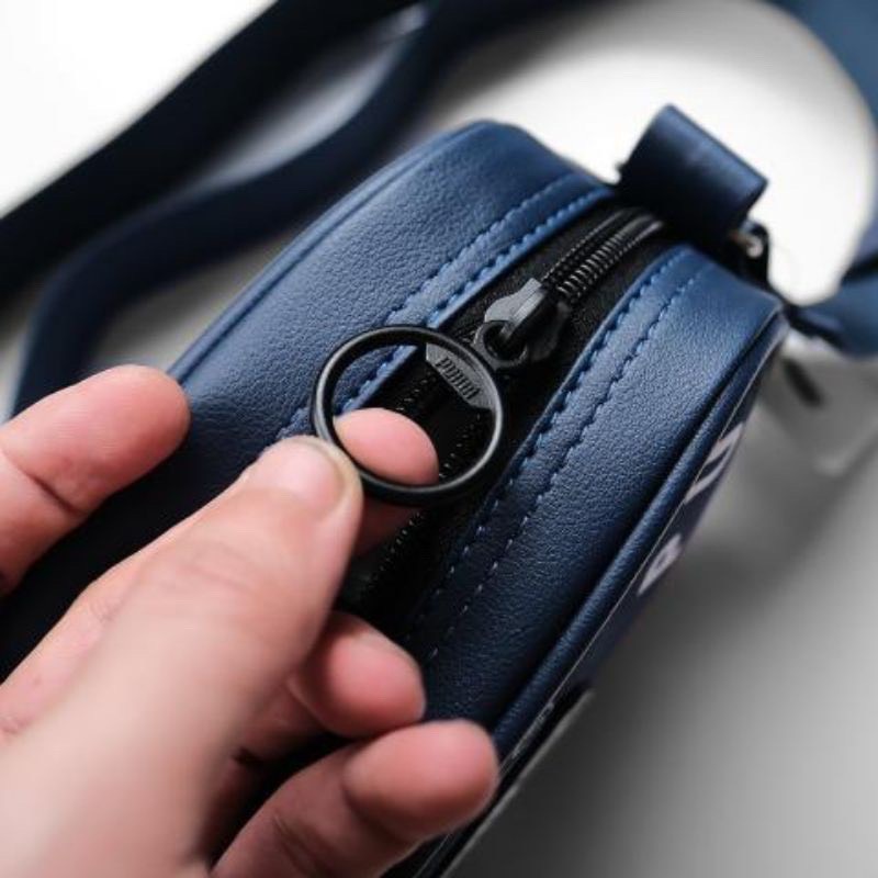 Túi Đeo Chéo Unisex  CROSSBODY PUMA Phối Da New 2022  chuẩn aut.Ảnh thật