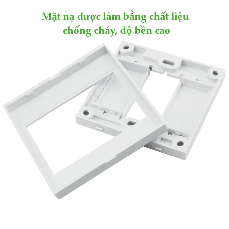 Mặt nạ âm tường VGA, AV, HDMI nhựa PVC màu trắng UGREEN 20316 - Hàng phân phối chính hãng - Bảo hành 18 tháng