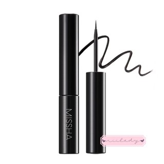 Kẻ Mắt Nước Missha The Style Liquid Sharp Eyeliner (Màu Đen)
