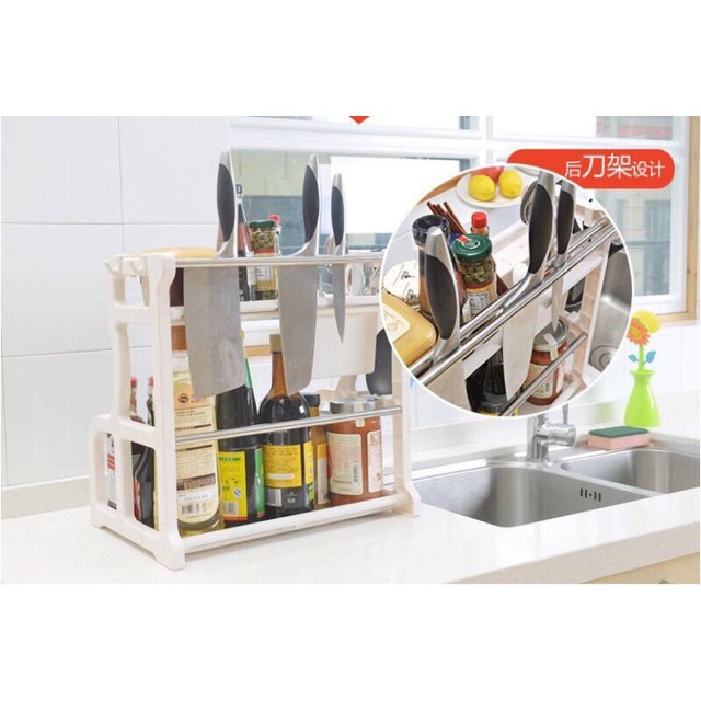 [Hot]-Kệ để đồ gia vị chữ H
