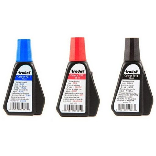 Mực Dấu Trodat Chính Hãng Mã Số 7011 Dung Tích 28ml Nhanh Khô Chống Nước