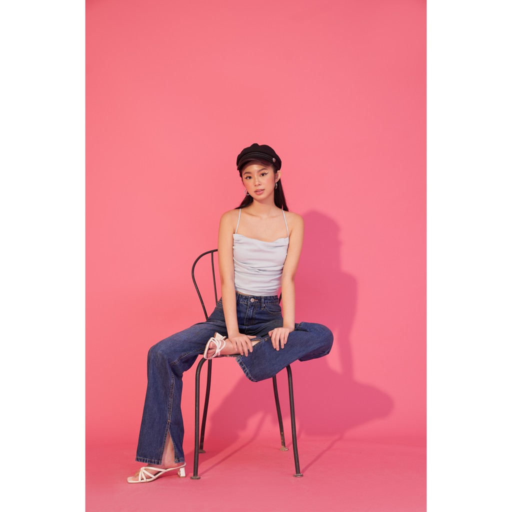 DOTTIE - Quần Ống Rộng Xẻ Lai Nữ Q0050