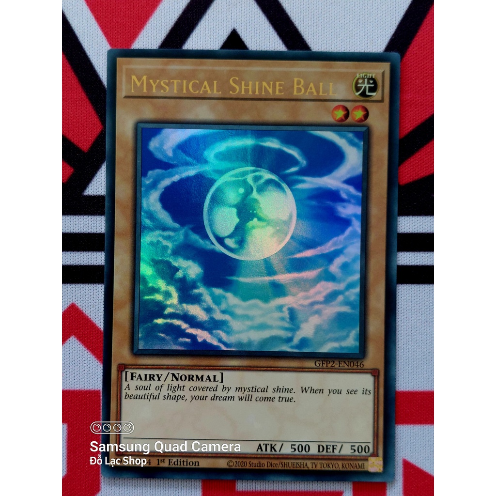 Thẻ Bài Yugioh Monster Mystical Shine Ball - GFP2-EN046 - Ultra Rare