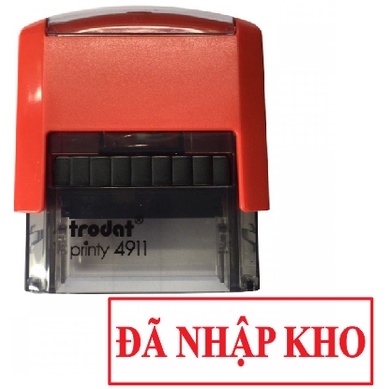 Con dấu ĐÃ NHẬP KHO Trodat 4911 (Loại tốt)