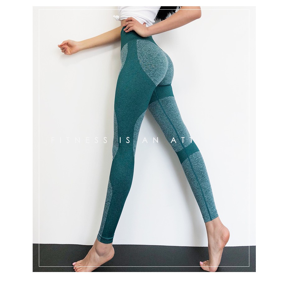 Quần Dài Legging [ DoYou-Even ] Chất Dệt Kim, Tôn Vòng 3 Tập Gym Yoga EvaSport_vn