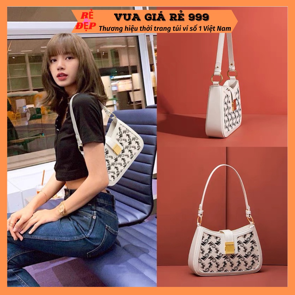 Túi kẹp nách đeo vai nữ giá rẻ đẹp đi chơi phong cách thời trang hàn quốc dễ thương cute DC24