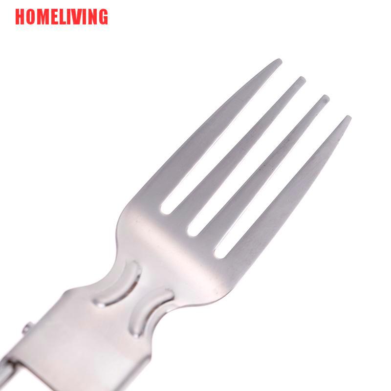 1 Bộ Dao Muỗng Nĩa Du Lịch Gấp Gọn Tiện Lợi