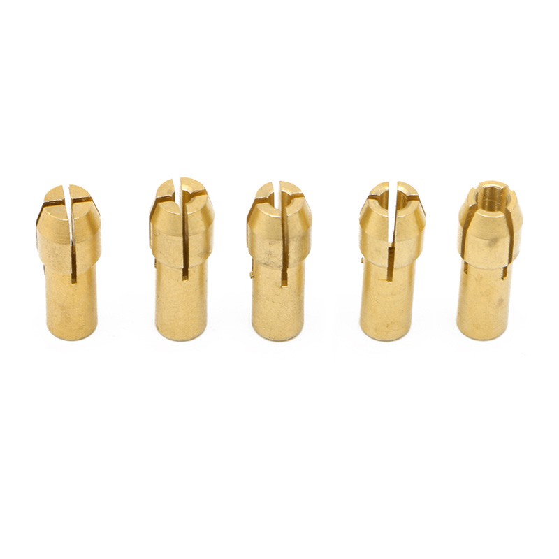Set 7 Món Gồm Đầu Kẹp Mũi Khoan Nhỏ 0.5-3mm Thiết Kế Tiện Dụng