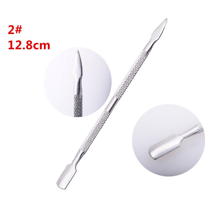 Bộ 4 dụng cụ làm nail cơ bản-Sủi da Inox