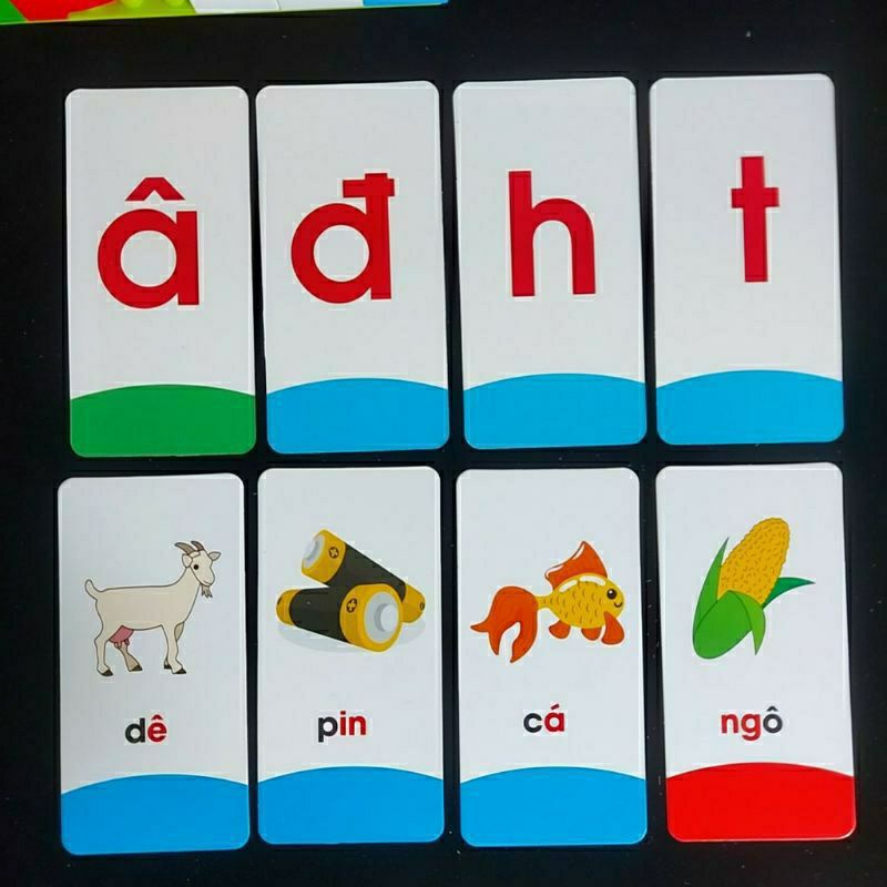 Sách - Flashcard 42 Thẻ Chữ Cái Và Chữ Ghép Đánh Vần Tiếng Việt