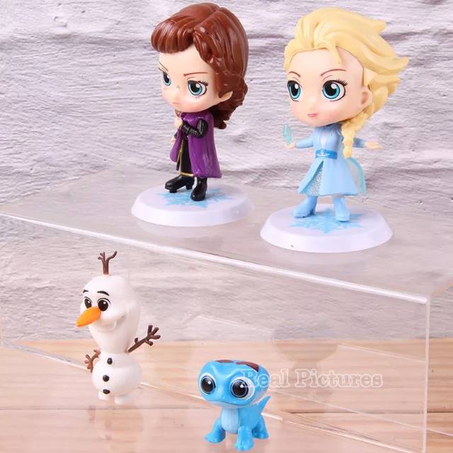 Bộ 4 Mô Hình Nhân Vật Công Chúa Elsa Trong Phim Frozen Chibi