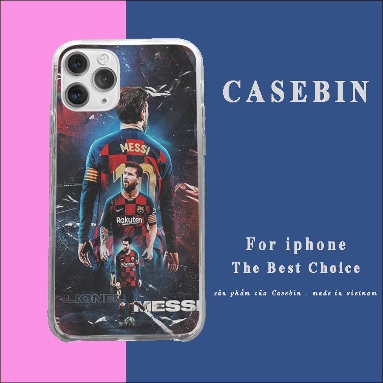 Ốp bóng đá Messi đẹp king cho Iphone 5 6 7 8 Plus 11 12 Pro Max X Xr BAR20210089