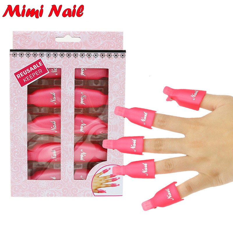 [Siêu rẻ] Bộ dụng cụ ủ móng tay 10 chiếc