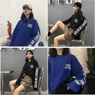 Áo thun dài tay form rộng unisex | Áo thun in chữ cực hot - Nhận mai áo lớp, áo nhóm - 30092020650