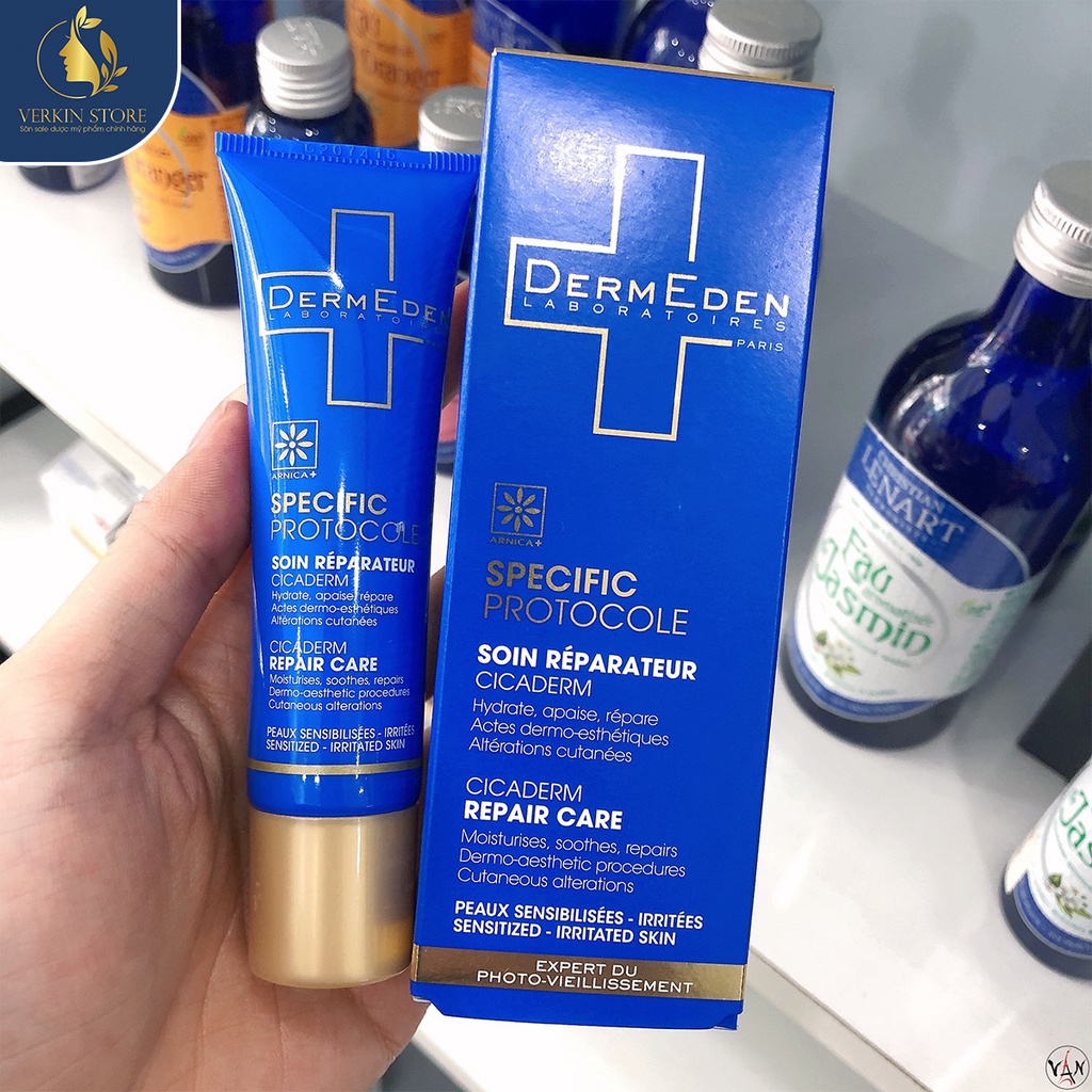 Kem dưỡng làm dịu và phục hồi da Dermeden Repair Care  - Verkin Store