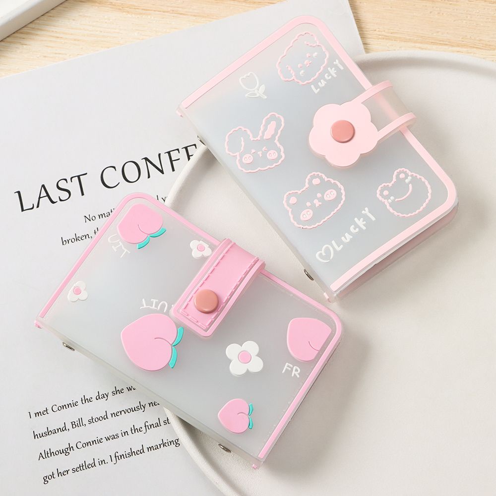 Sổ đựng thẻ ID 20 ngăn hình động vật hoạt hình dễ thương đa năng