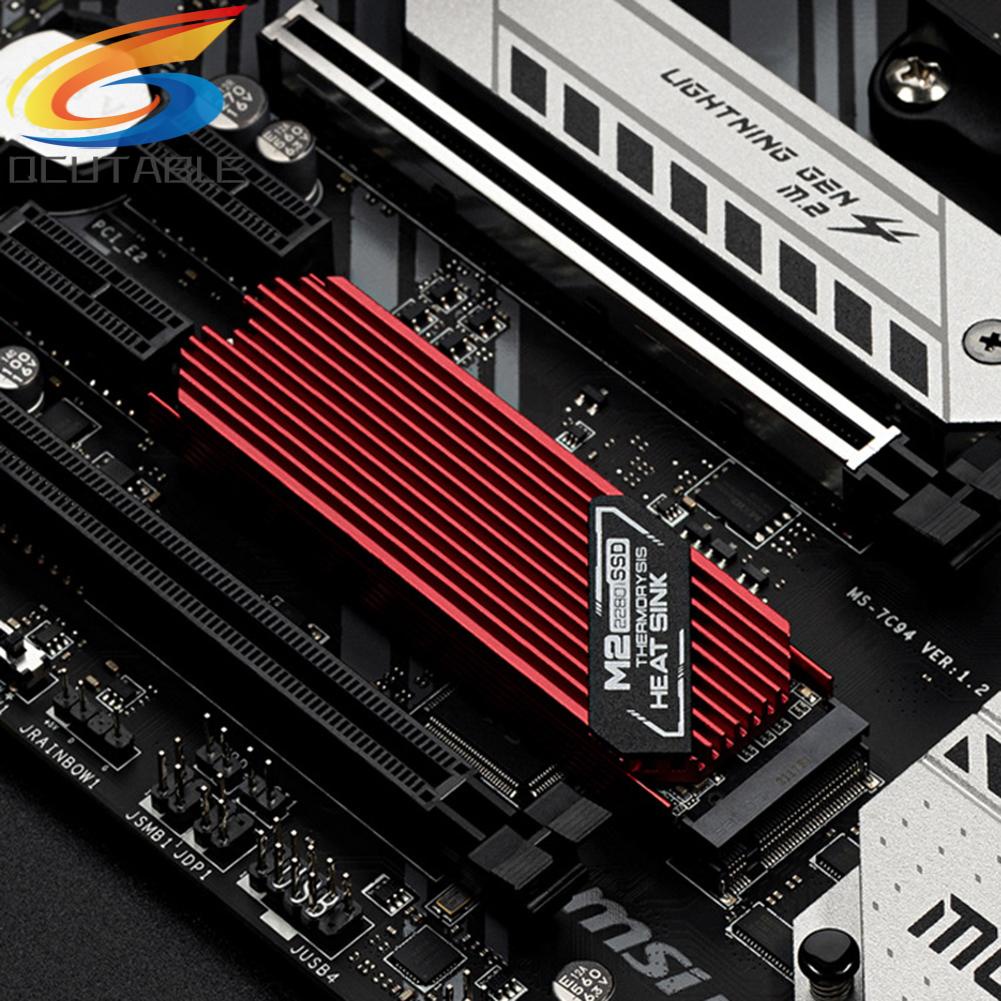 Ultra Ổ Đĩa Cứng Siêu Mỏng M.2 Bằng Hợp Kim Nhôm Cho PCIE 2280 SSD