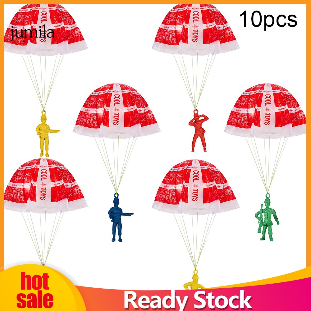 Set 10 mô hình lính nhảy dù mini cho bé