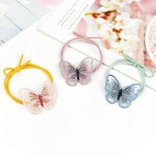 Dây chun buộc tóc bướm 3D