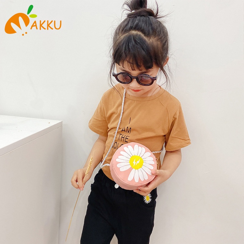 Túi Đeo Chéo Hình Hoa Cúc Dễ Thương Cho Bé Gái