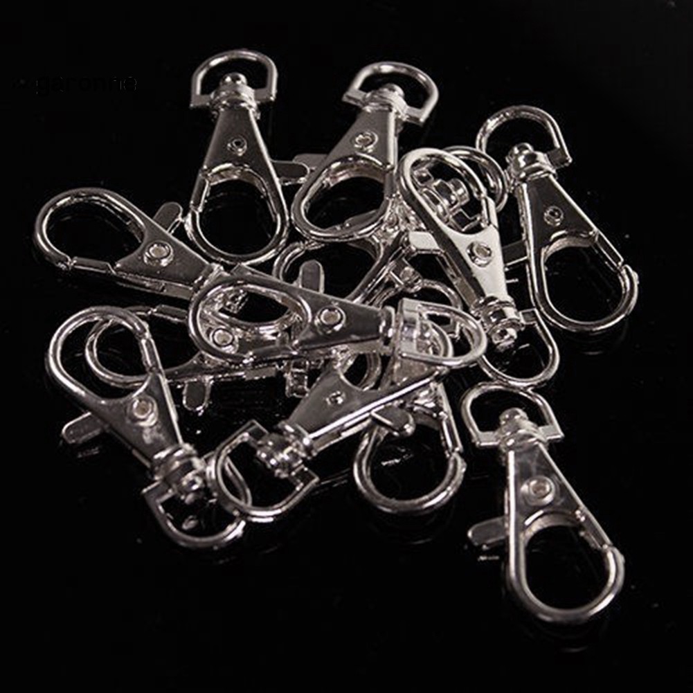 Set 10 Móc Khóa Càng Cua Bằng Hợp Kim 38mm