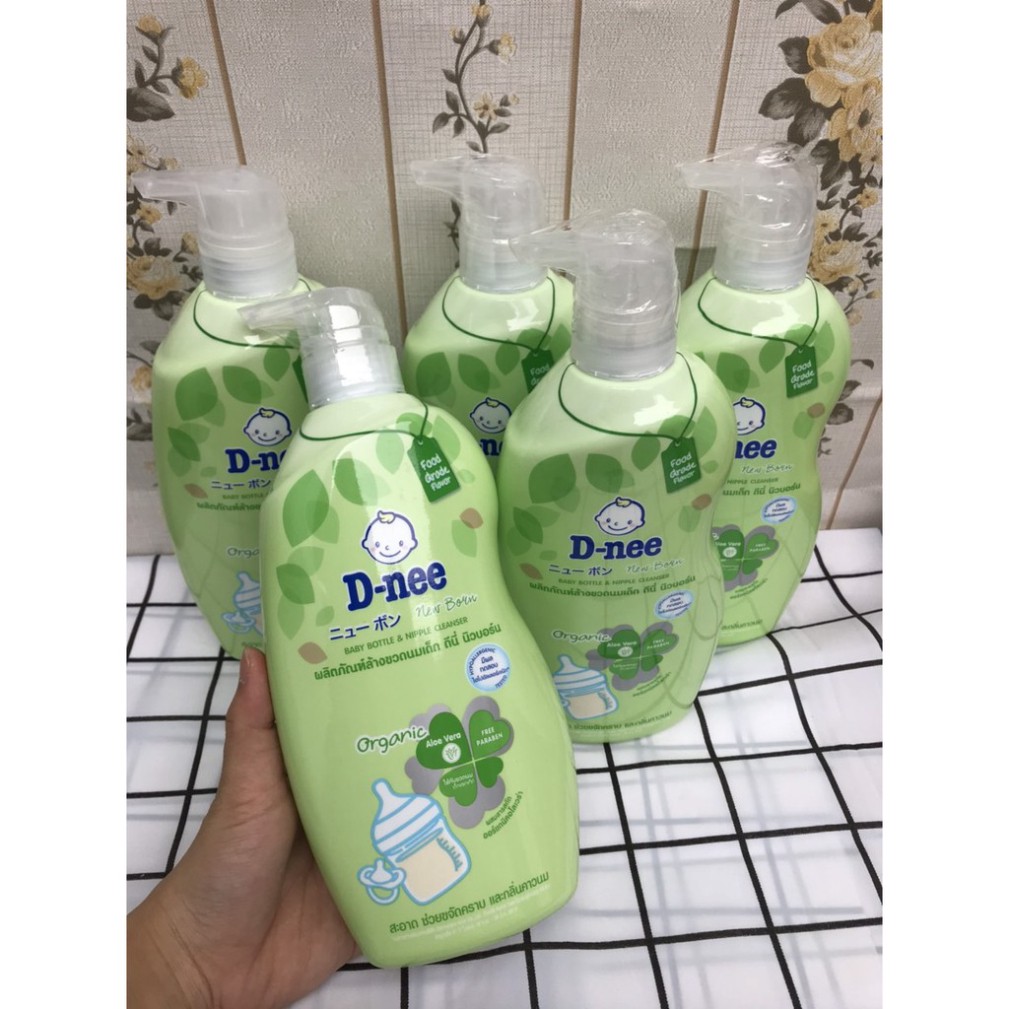 Nước rửa bình sữa Dnee Mẫu mới Thái Lan