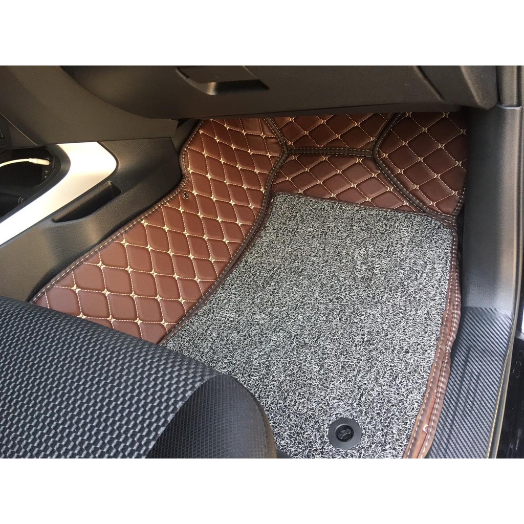 Thảm lót sàn ô tô 6D Nissan Terra chống nước, không mùi, phủ kín 90% sàn xe
