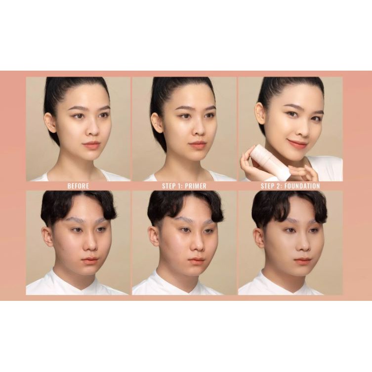 [New Perfect Couple Collection] Kem Nền Đa Chức Năng Lemonade Perfect Couple Dual Foundation SPF 30+/PA +++ 30g