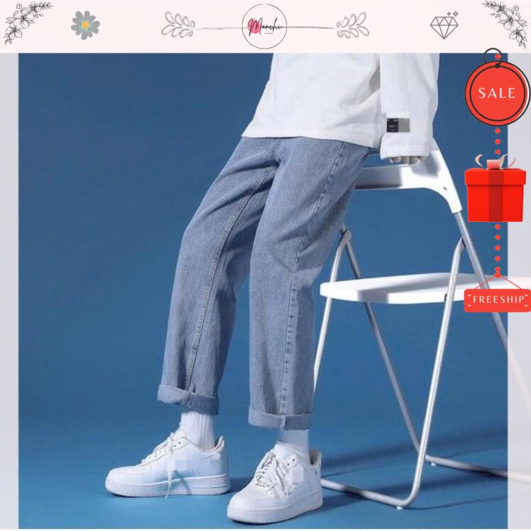 Quần jean Baggy ống suông,ống rộng baggy phong cách Đủ size