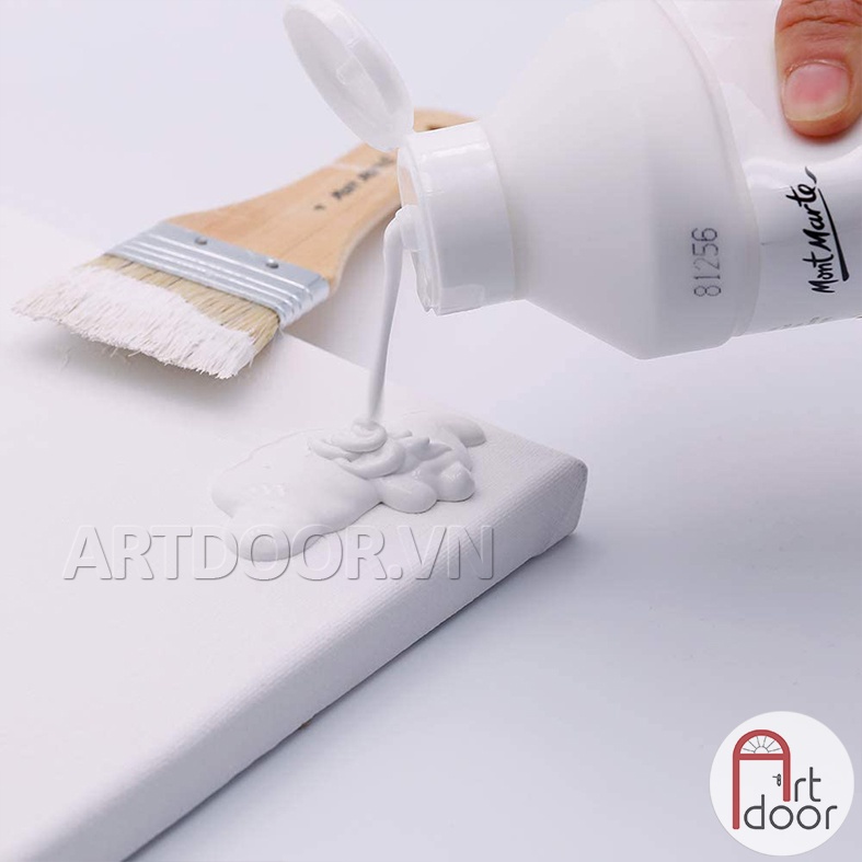 [ARTDOOR] PK Sơn lót Acrylic MONT MARTE Gesso làm mịn bề mặt tranh