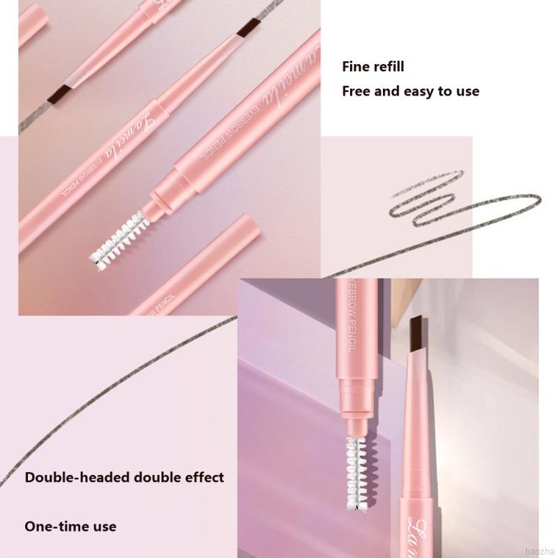 [Hàng mới về] Bút kẻ chân mày hai đầu chống nước chống nhòe hiệu quả bền lâu lên màu nhanh | BigBuy360 - bigbuy360.vn