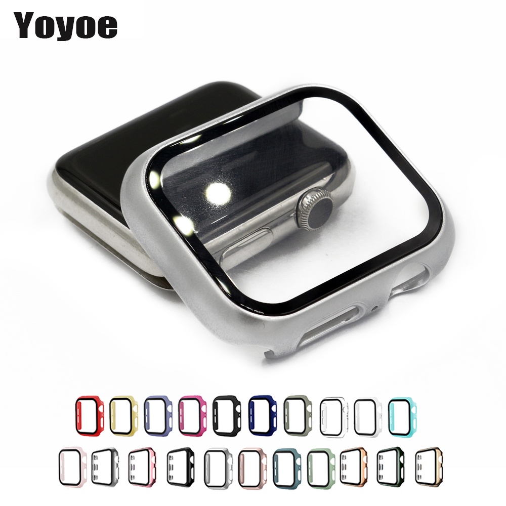 Vỏ bảo vệ mặt đồng hồ thích hợp cho Apple Watch Series 6 Se 5 4 3 40 44mm
