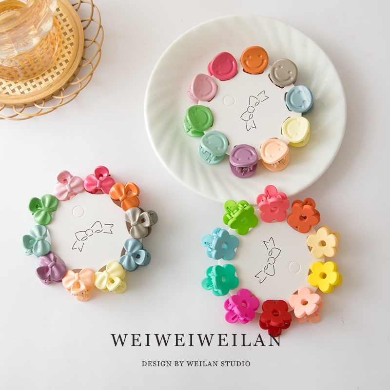 [Bộ 10] Kẹp Tóc Mini Dễ Thương Nhiều Màu Sắc Phụ Kiện Thời Trang Cho Bé AB026