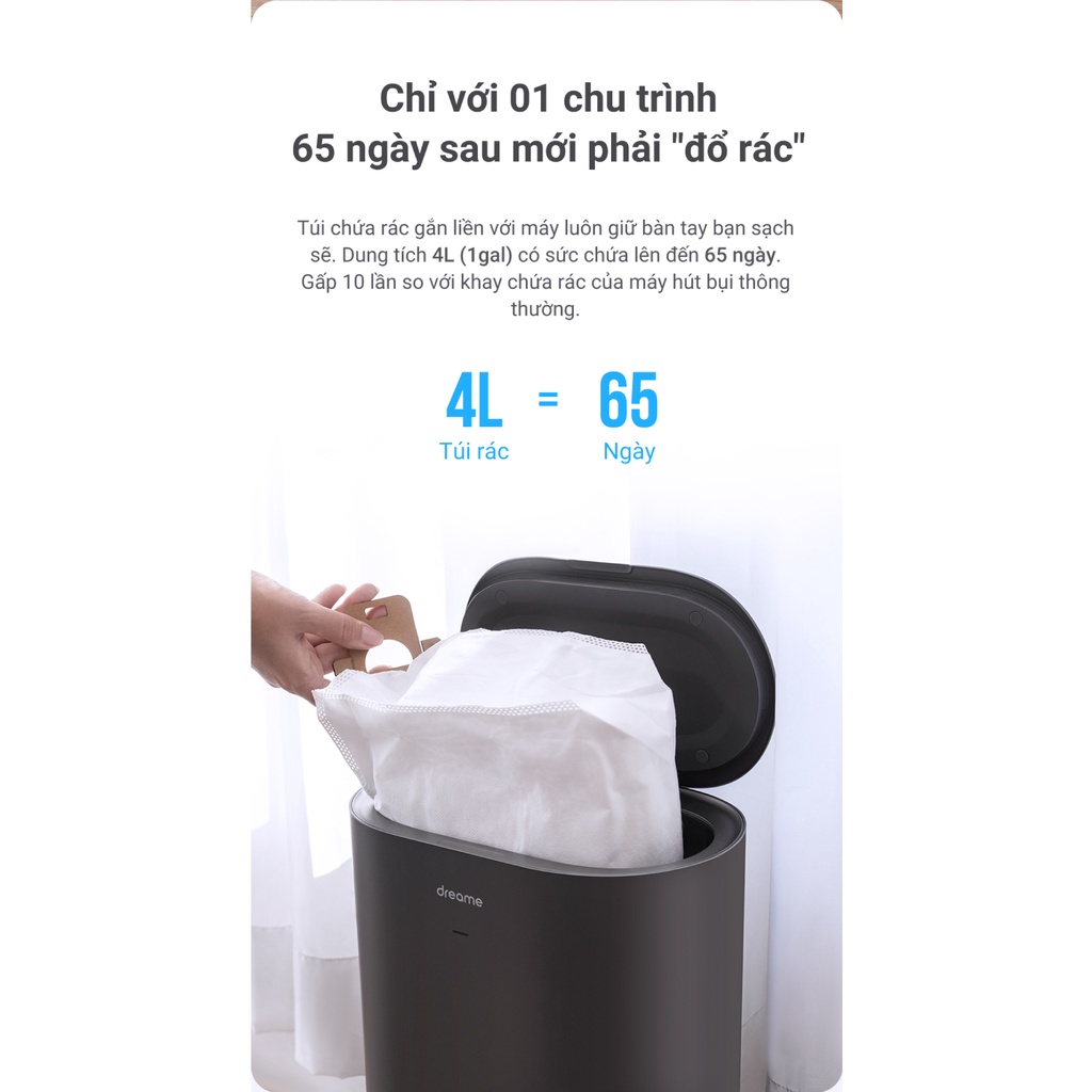 Xiaomi Dreame Bot Z10 Pro Robot Hút Bụi Lau Nhà Lực hút 4000 Pa - Bản Quốc Tế