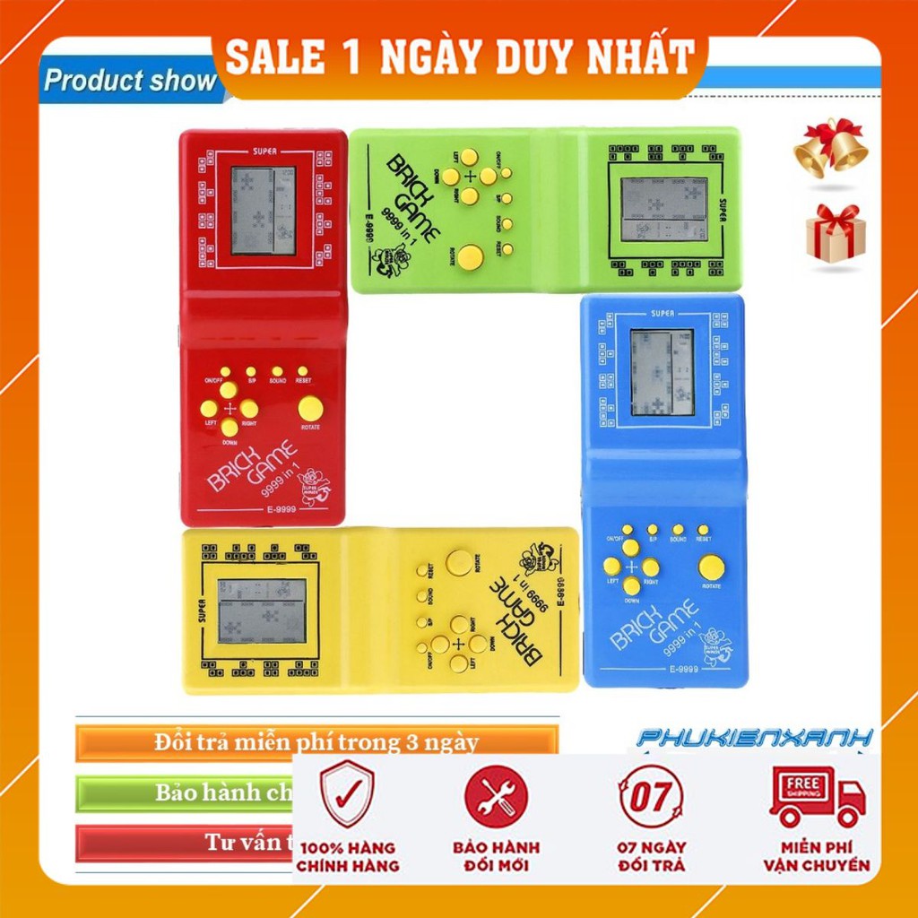 Máy Chơi Game Cầm Tay Brick I Bảo Hành 1 Tháng I Đổi Trả Miễn Phí Trong 3 Ngày Đầu