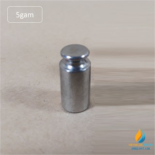 Quả nặng định lượng 5gam, quả cân 5gam độ chính xác cao