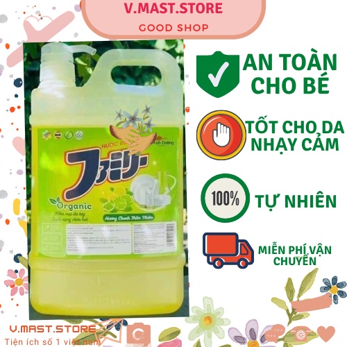 Nước rửa chén bát hữu cơ wai Hương Chanh Nhật Bản 1.8ml Chính Hãng LABIDO Ánh Dương